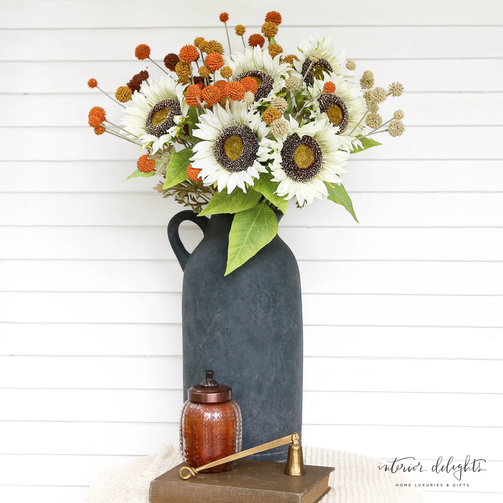 23" Fall Wind Dancer Bush, Cream