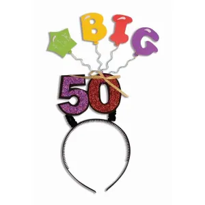 50th Birthday Headband