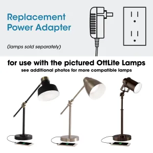 Adapter for Specific OttLite Metal Lamps
