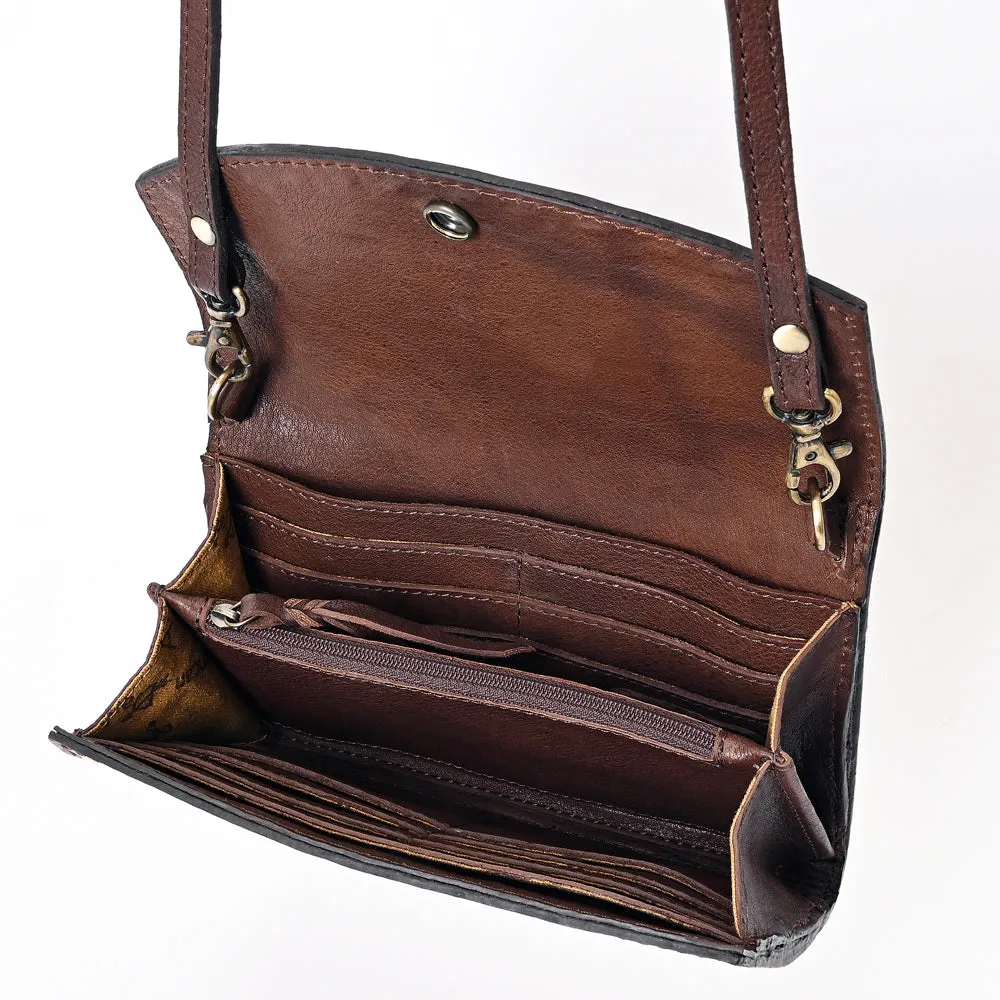 ADBGA379 American Darling Hand Tooled Genuine Leather Women Bag Western Handbag Purse