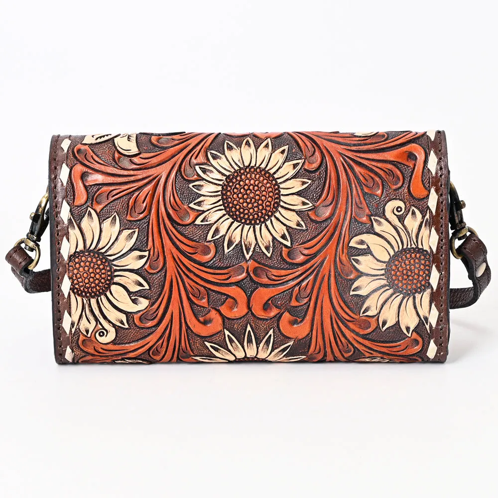 ADBGA379 American Darling Hand Tooled Genuine Leather Women Bag Western Handbag Purse