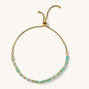 Amazonite Beaded Slider