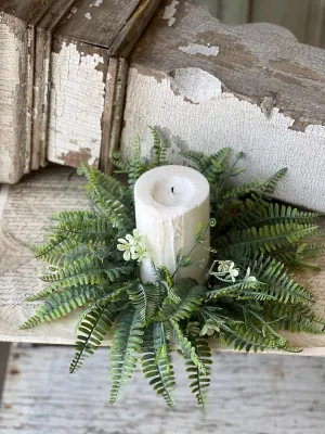 Ambling Arbor Candle Ring | 14" | White | NOT CURRENTLY IN STOCK-New For Spring 2025!