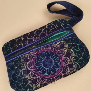 Aurora Borealis Zipper Purse