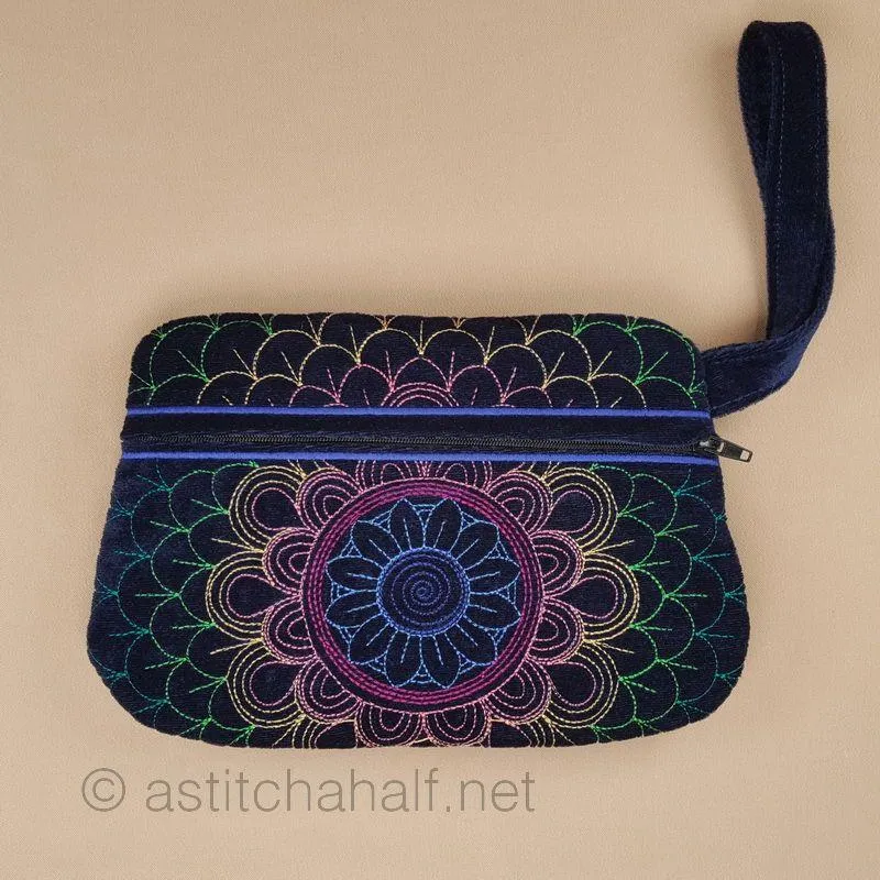 Aurora Borealis Zipper Purse