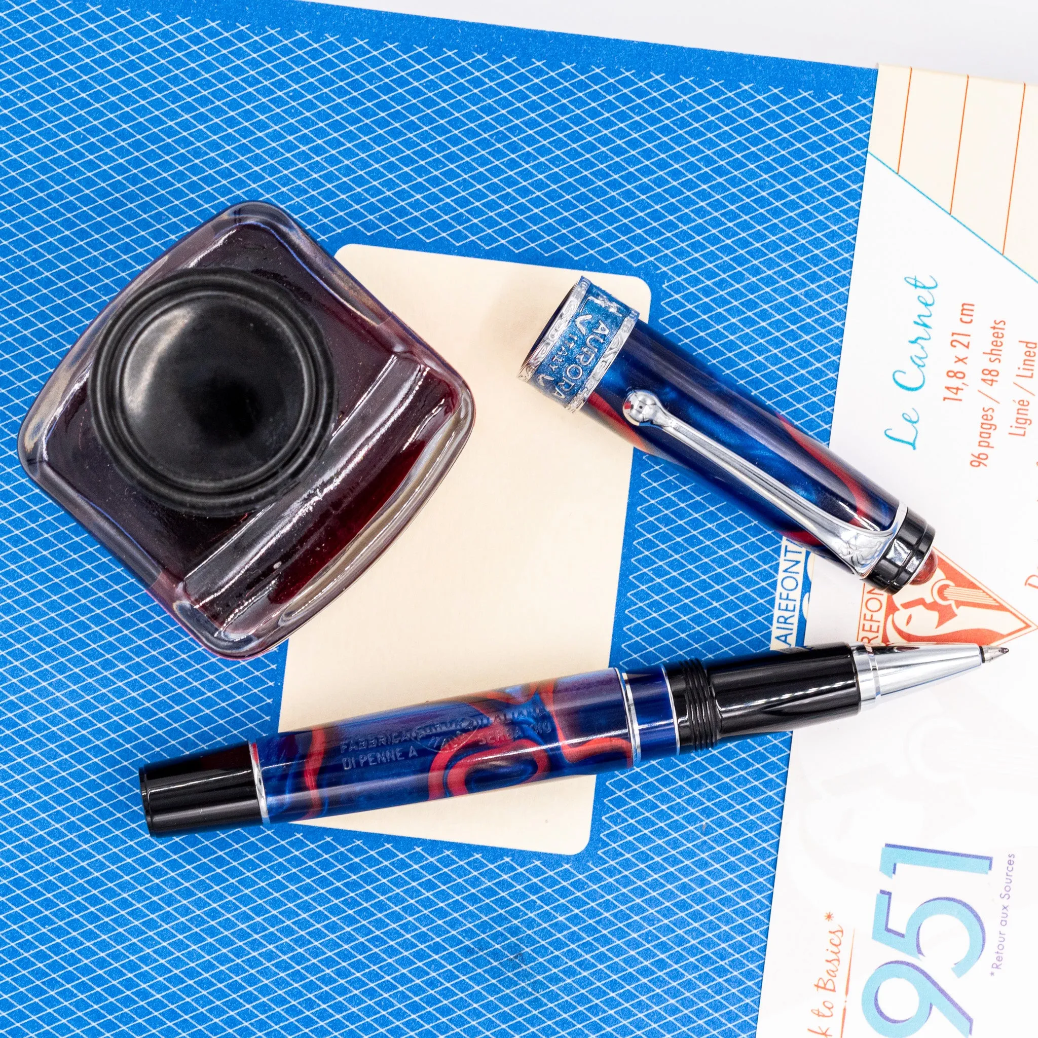 Aurora Continental Series America Rollerball Pen