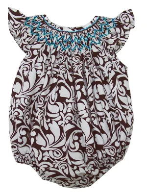 Baby Girls Summer Bubble Romper 24m