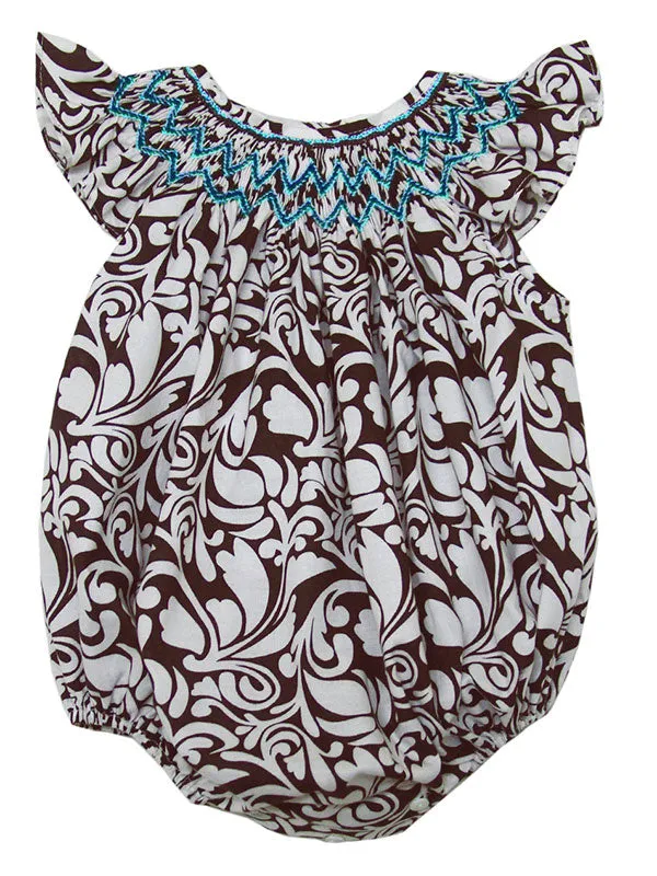 Baby Girls Summer Bubble Romper 24m