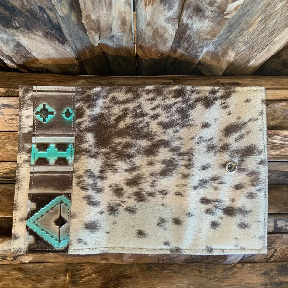 Bandit Wallet with Embossed Leather  #1341