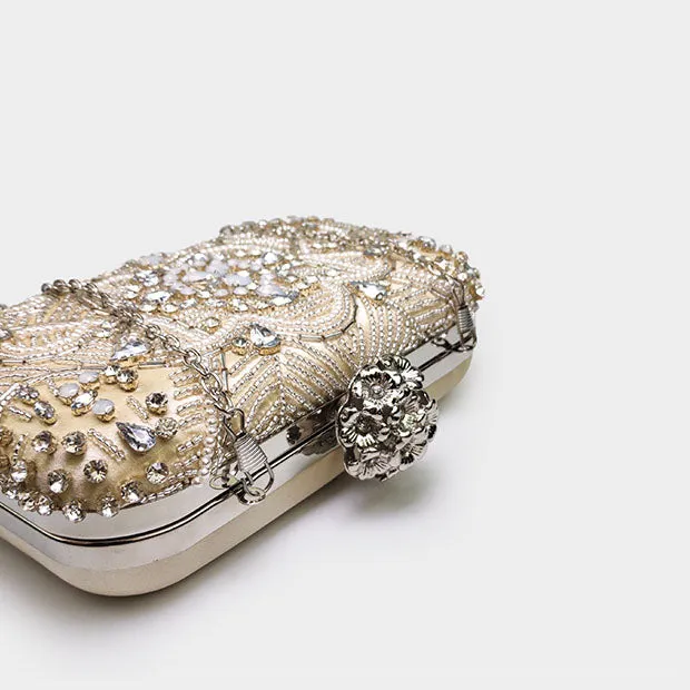 Banquet High Matching Diamond Bride Clutch Bag