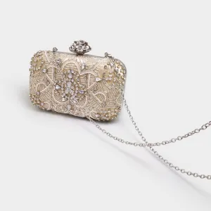 Banquet High Matching Diamond Bride Clutch Bag