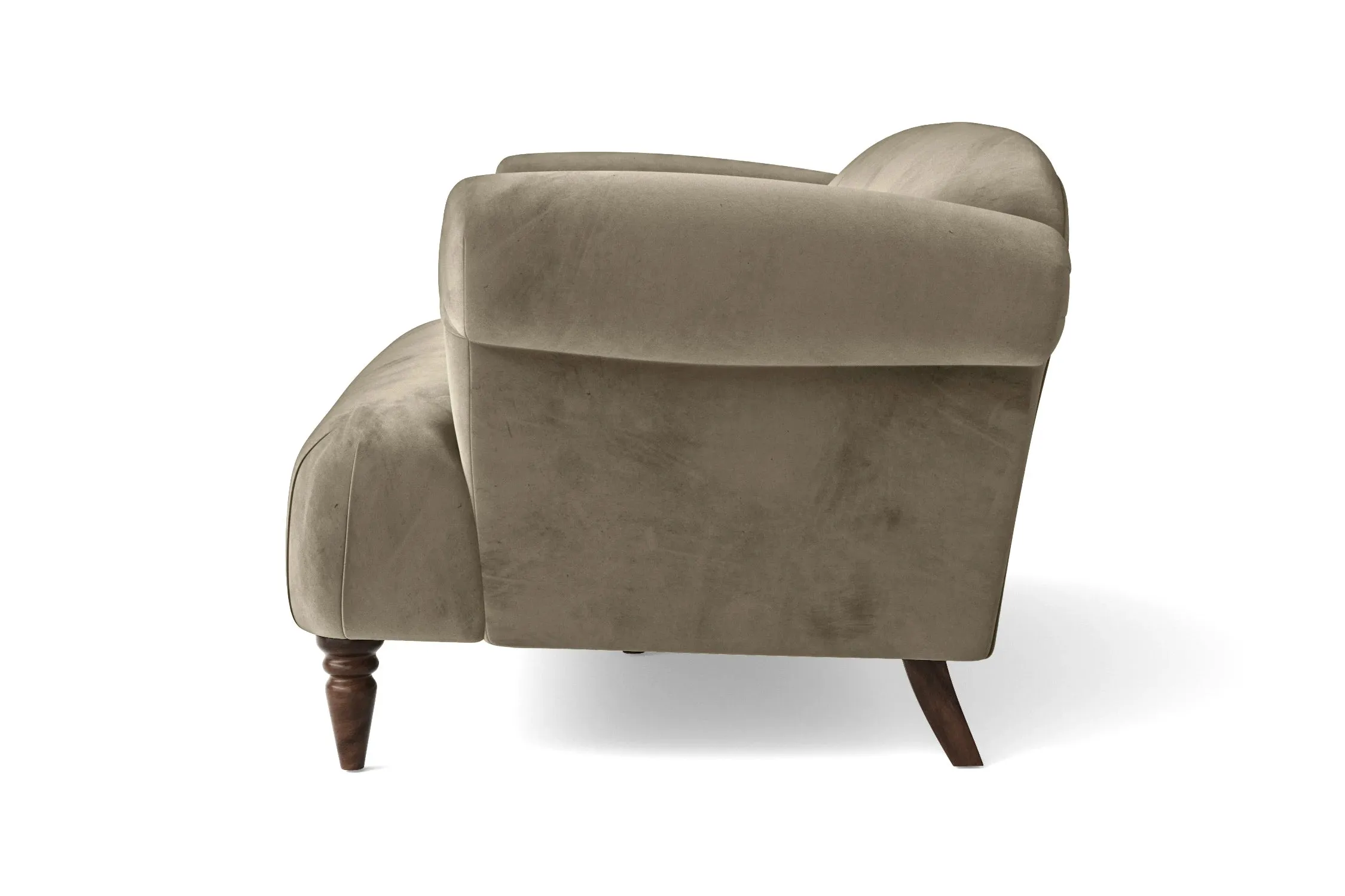 Barberton 2 Seater Sofa Sand Velvet