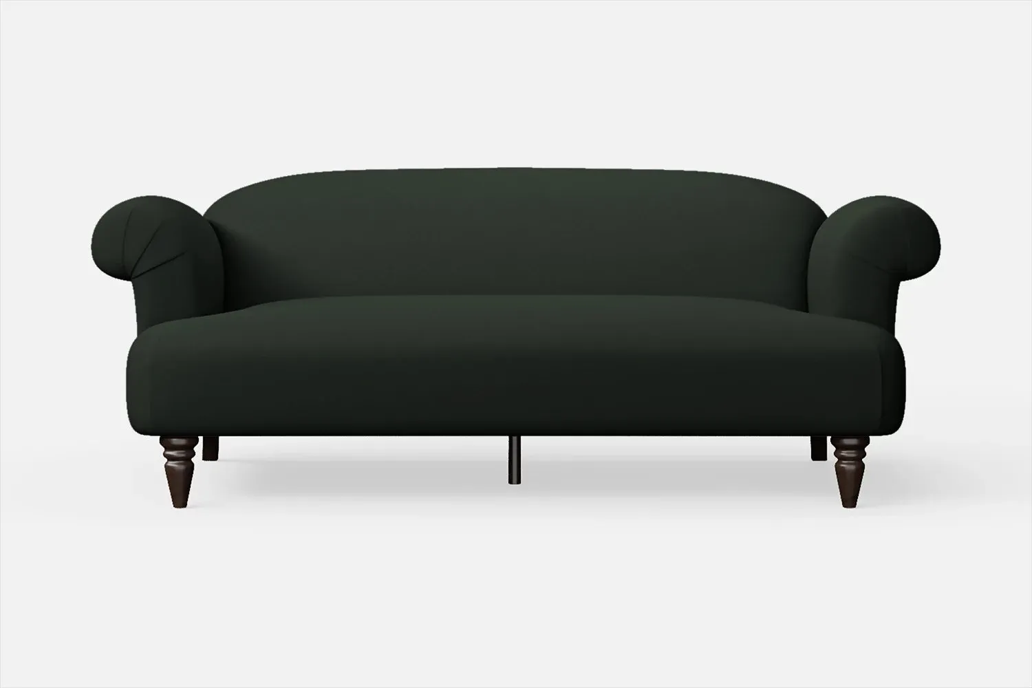 Barberton 3 Seater Sofa Green Leather