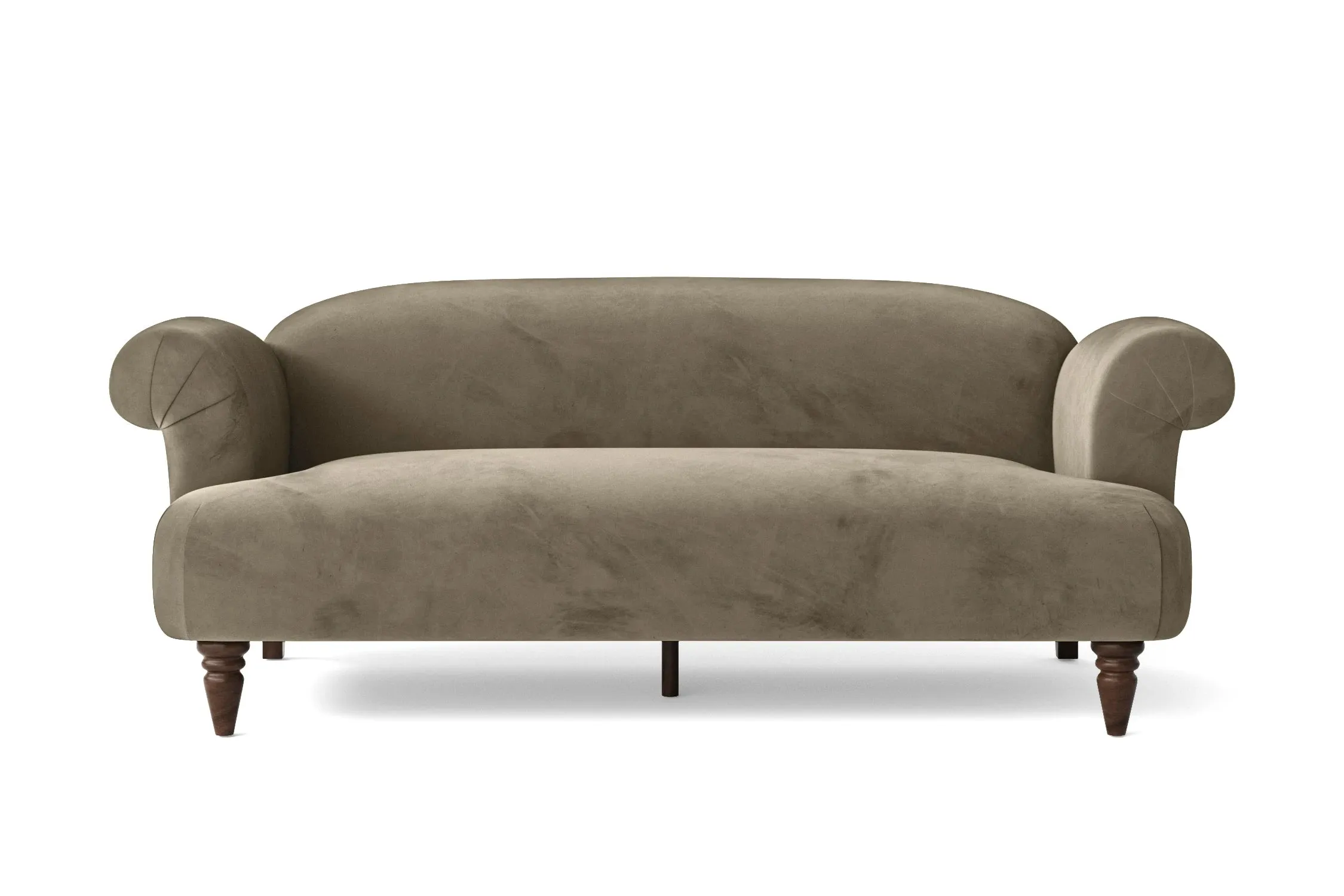 Barberton 3 Seater Sofa Sand Velvet