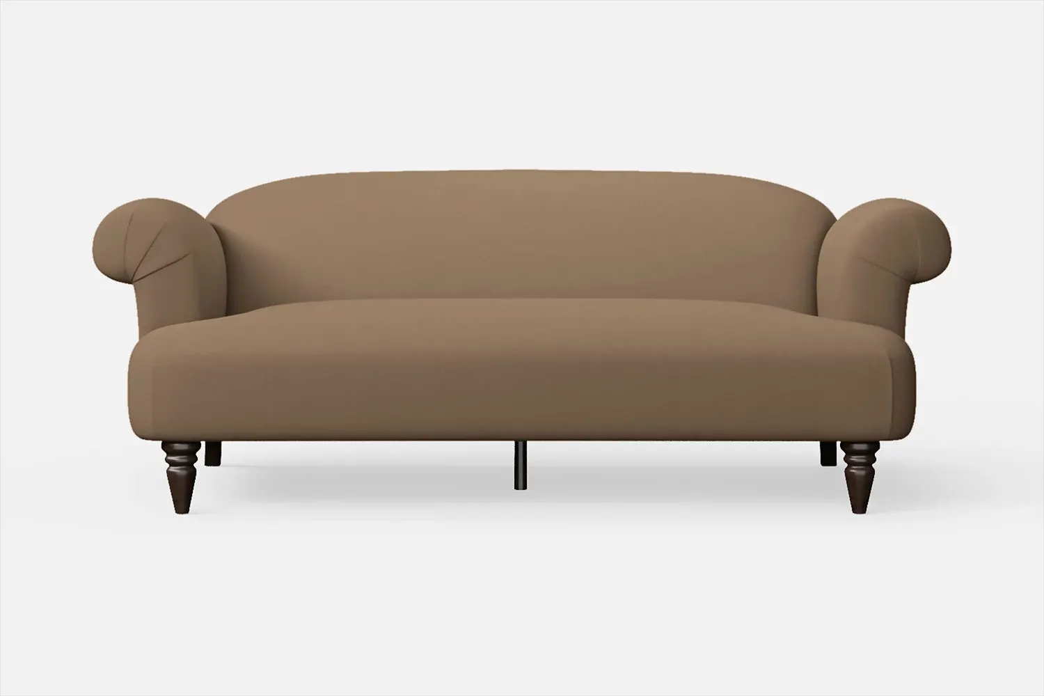 Barberton 3 Seater Sofa Stone Leather