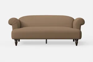 Barberton 3 Seater Sofa Stone Leather