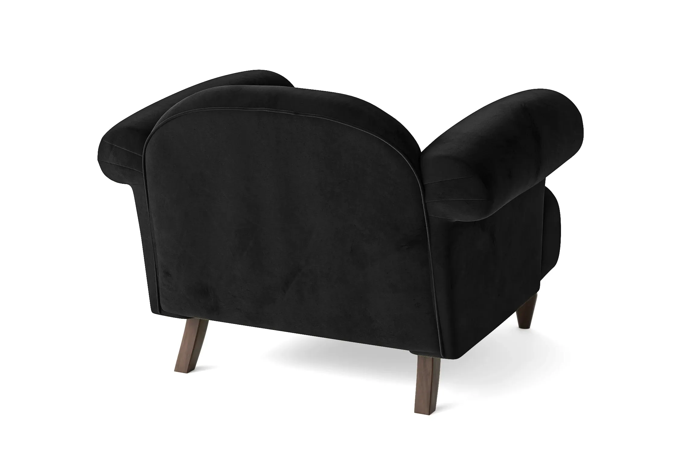 Barberton Armchair Black Velvet