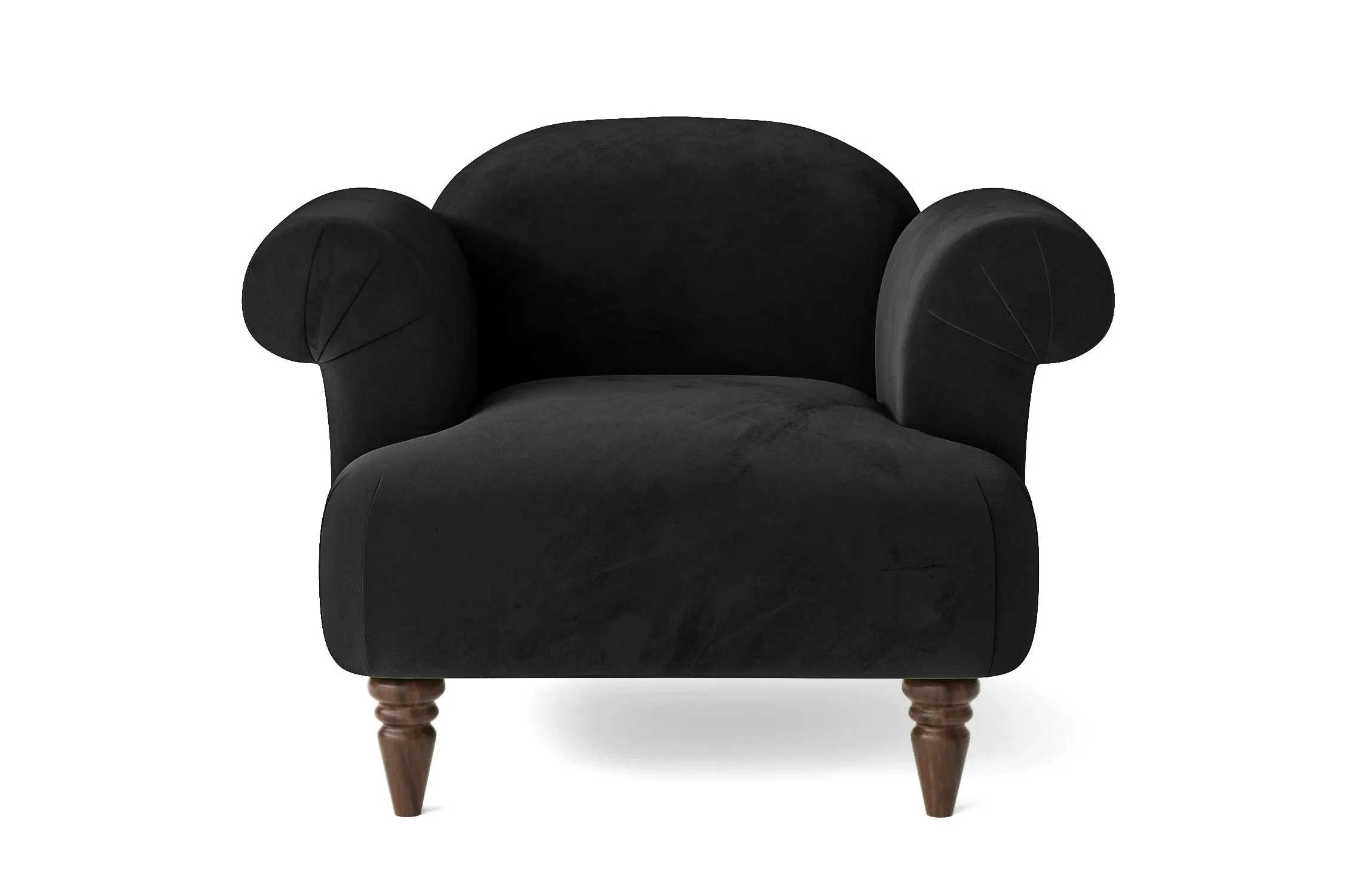 Barberton Armchair Black Velvet
