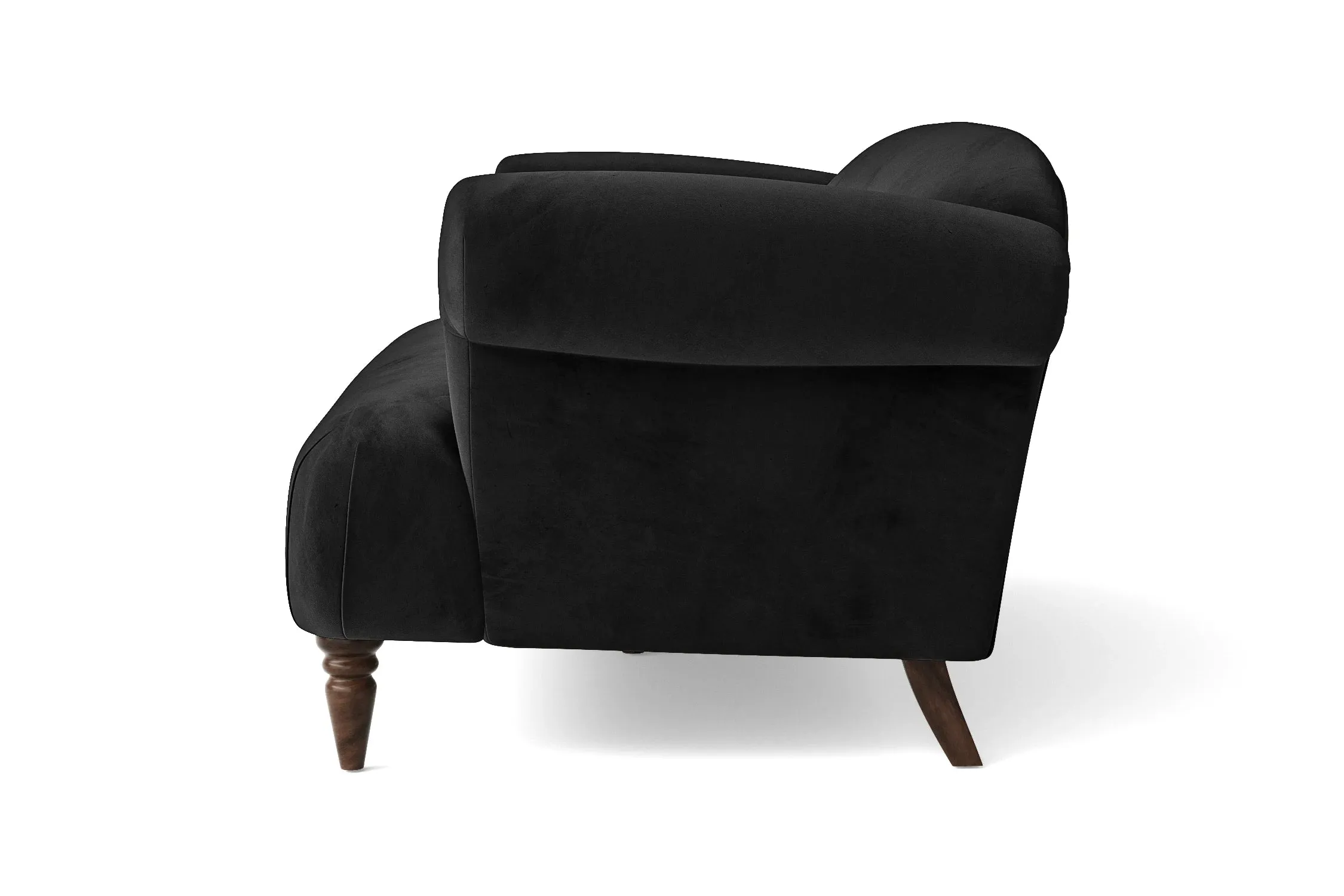 Barberton Armchair Black Velvet