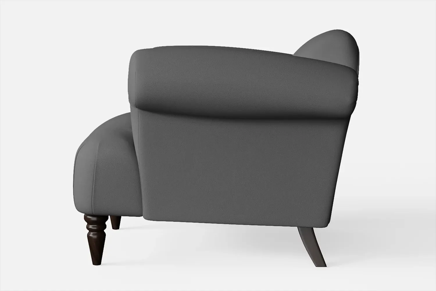 Barberton Armchair Grey Leather