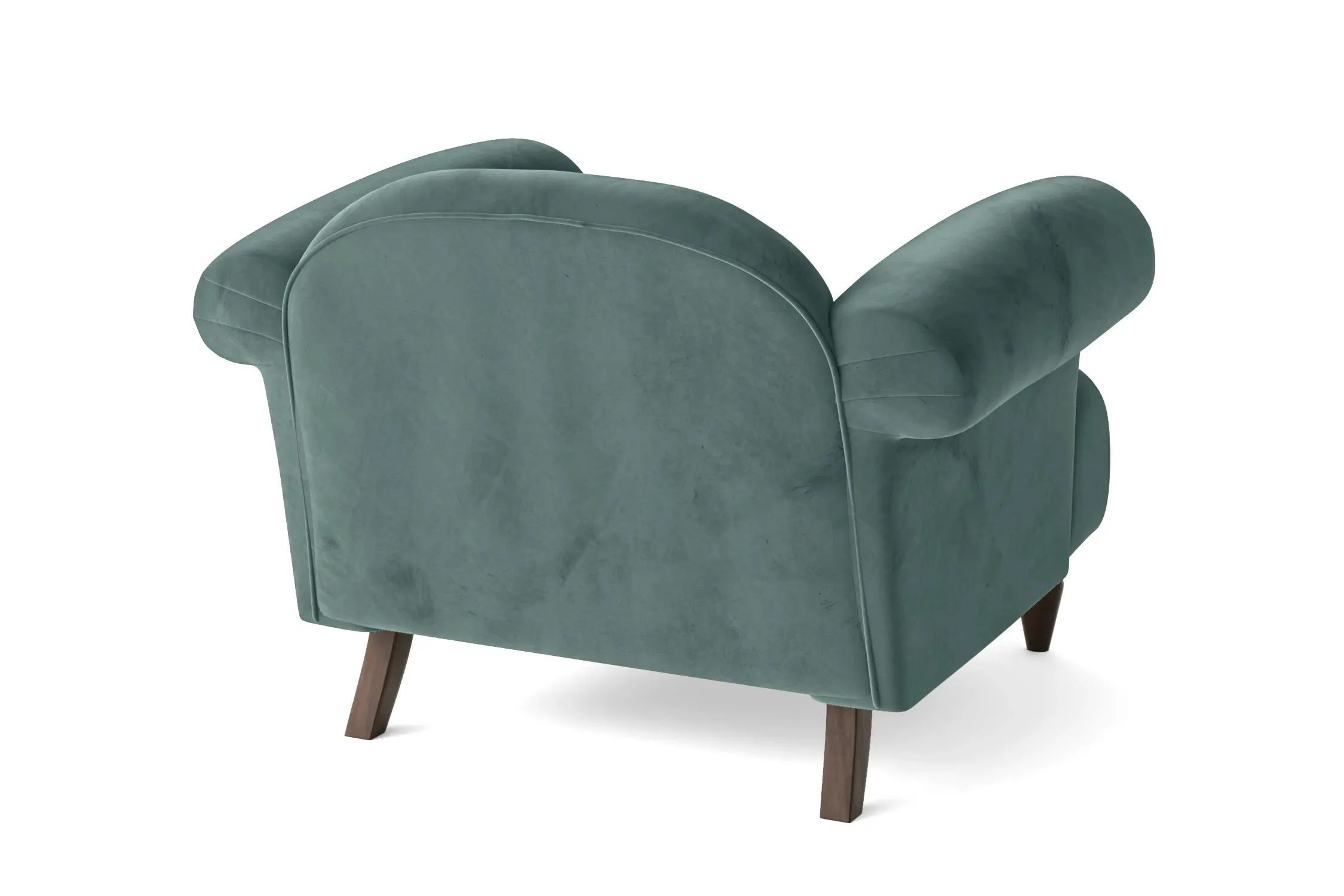 Barberton Armchair Teal Velvet