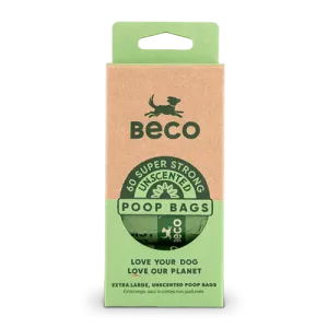 Beco Dog Poop Bags 60 Pack
