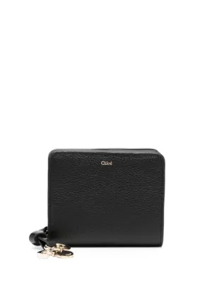 Bi-fold leather wallet