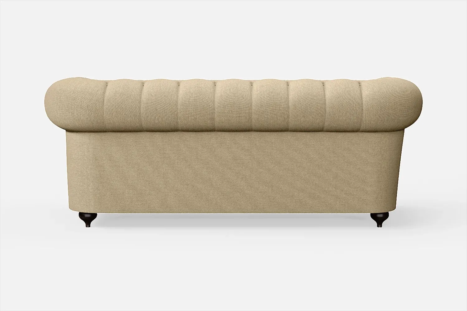 Bitonto 2 Seater Sofa Beige Linen Fabric