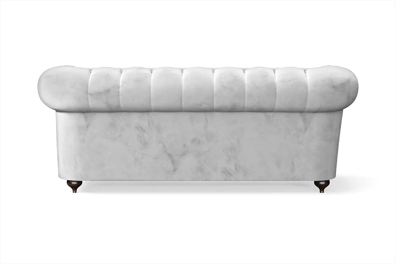 Bitonto 2 Seater Sofa White Velvet