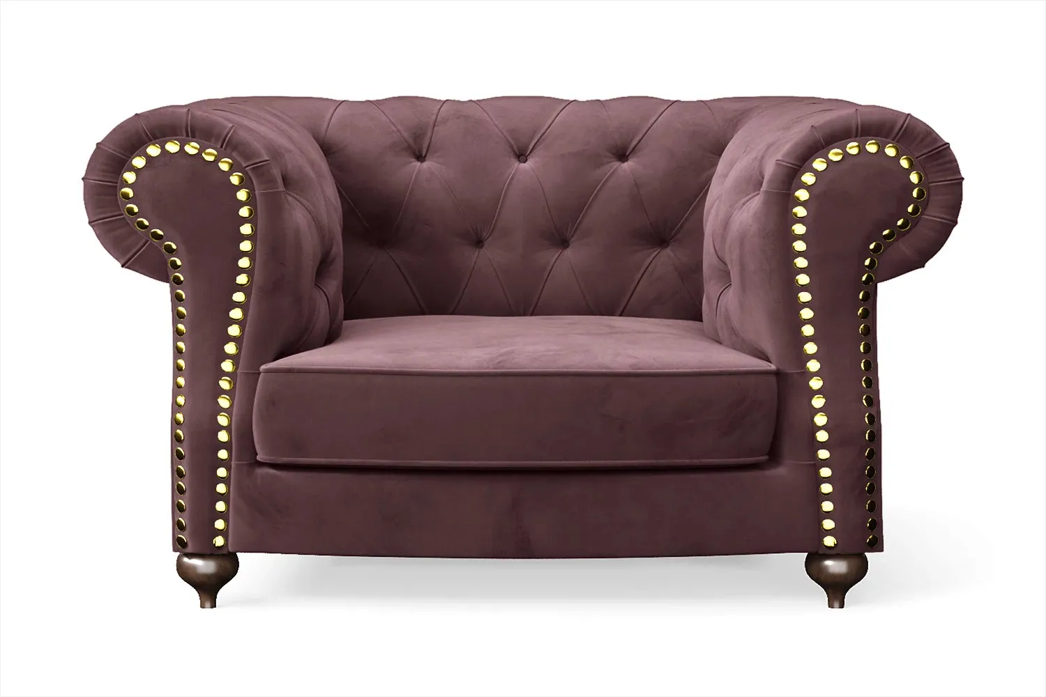 Bitonto Armchair Grape Velvet