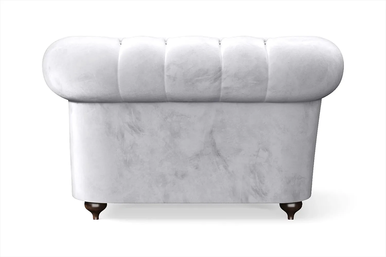 Bitonto Armchair Silver Velvet