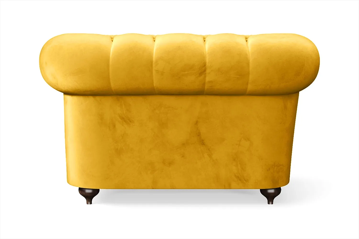 Bitonto Armchair Yellow Velvet
