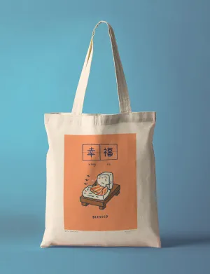 Blessed 幸福 Totebag