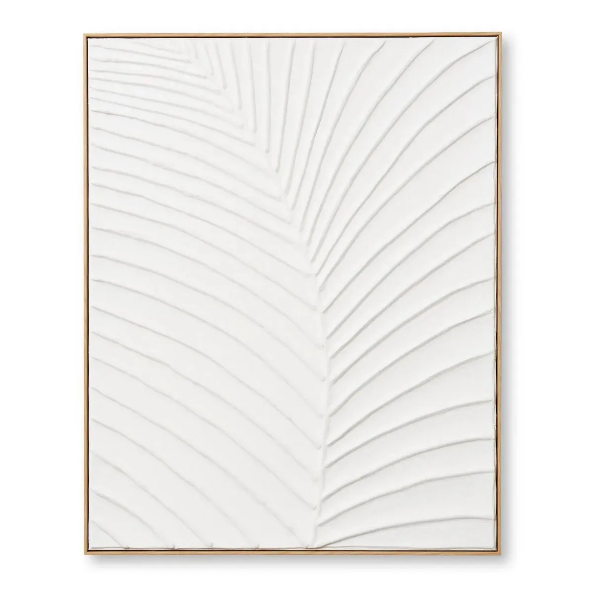 Brooklyn Palm 3D Hand Painted Wall Art