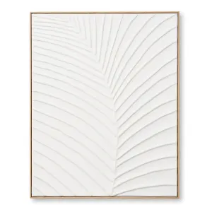 Brooklyn Palm 3D Hand Painted Wall Art