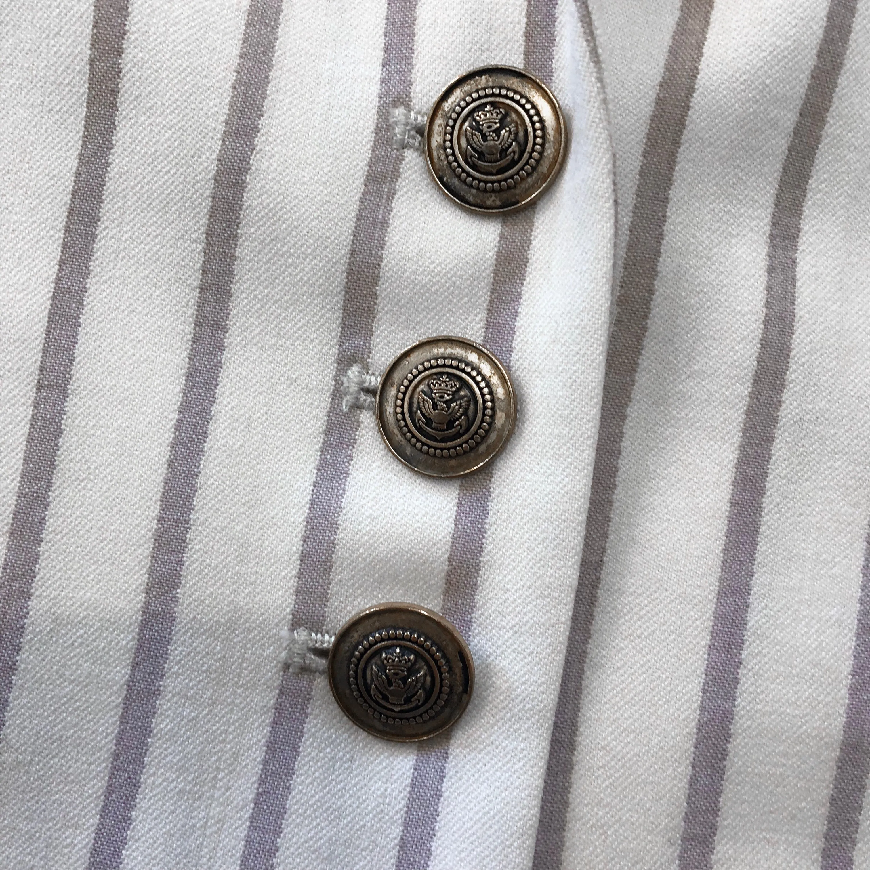Buckley Tailors Pinstripe Blazer - Size 4