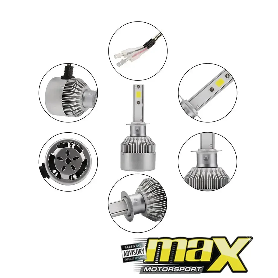 C6 LED Headlight Bulb Kit - H11