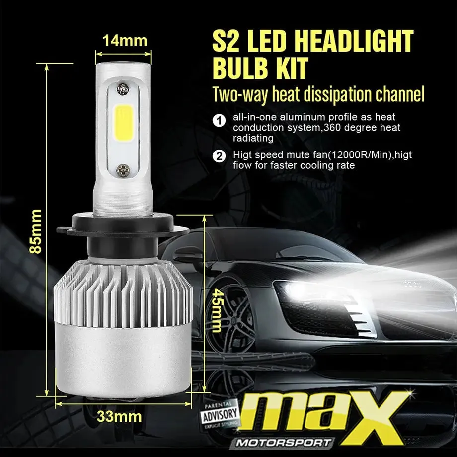 C6 LED Headlight Bulb Kit - H11