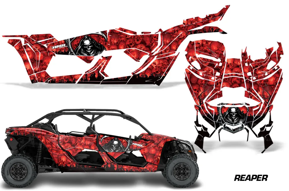 Can Am Maverick X3, X-DS, X-RS 4-Door Full-Coverage Graphics (2017-2020)