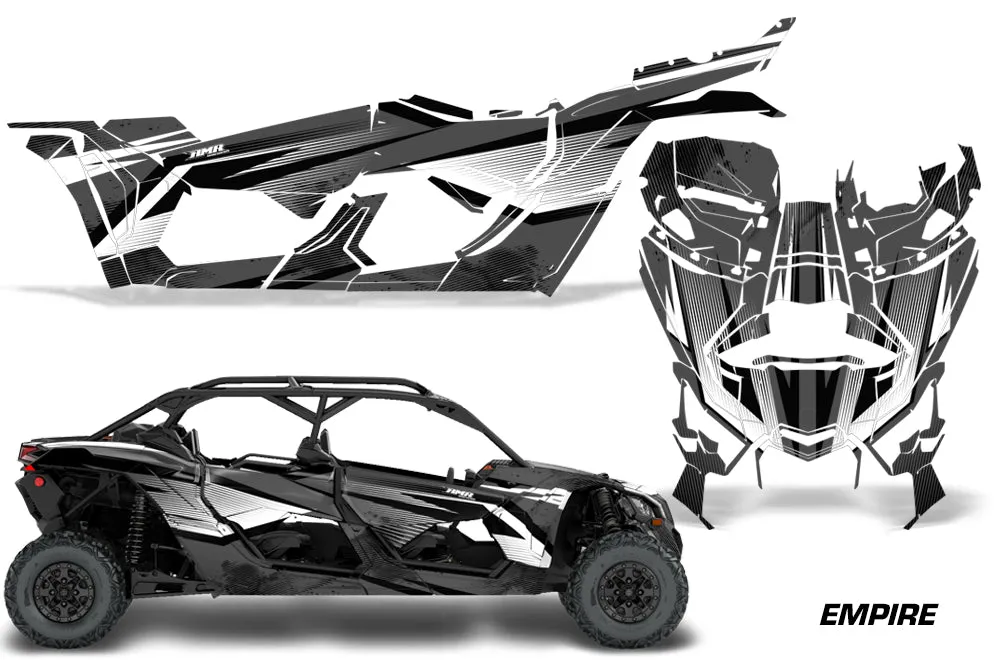 Can Am Maverick X3, X-DS, X-RS 4-Door Full-Coverage Graphics (2017-2020)