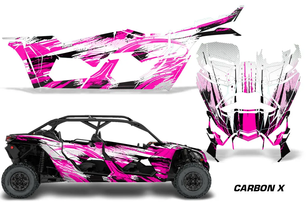Can Am Maverick X3, X-DS, X-RS 4-Door Full-Coverage Graphics (2017-2020)