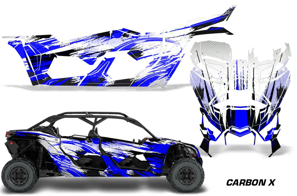 Can Am Maverick X3, X-DS, X-RS 4-Door Full-Coverage Graphics (2017-2020)