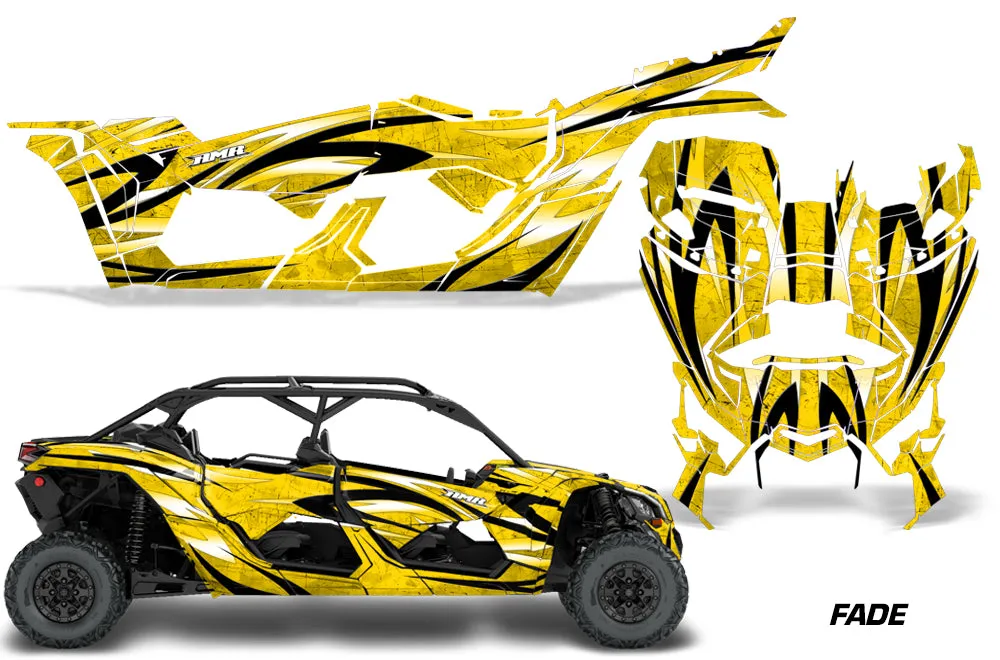 Can Am Maverick X3, X-DS, X-RS 4-Door Full-Coverage Graphics (2017-2020)