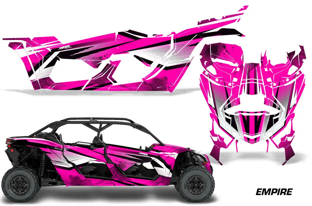 Can Am Maverick X3, X-DS, X-RS 4-Door Full-Coverage Graphics (2017-2020)