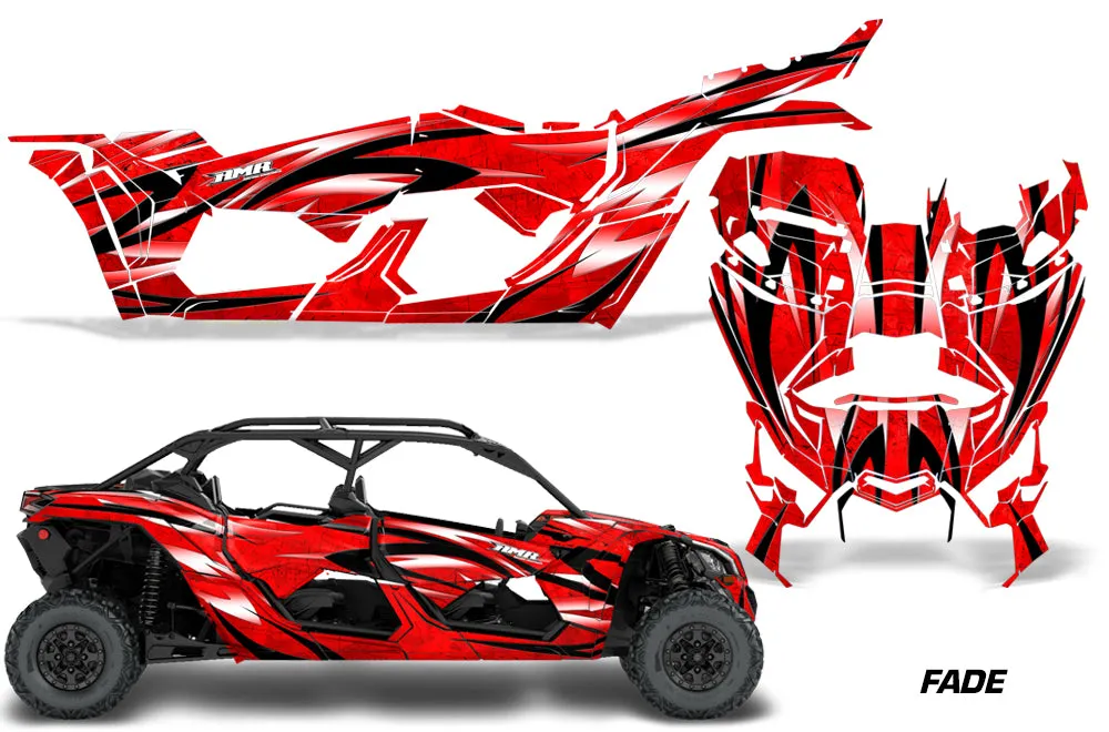 Can Am Maverick X3, X-DS, X-RS 4-Door Full-Coverage Graphics (2017-2020)