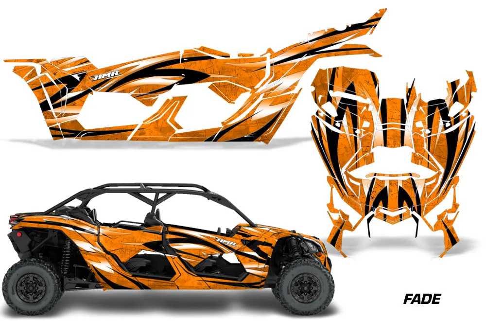 Can Am Maverick X3, X-DS, X-RS 4-Door Full-Coverage Graphics (2017-2020)