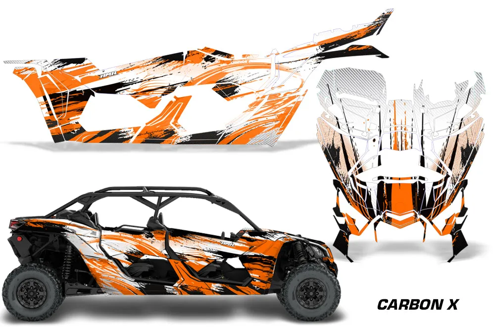 Can Am Maverick X3, X-DS, X-RS 4-Door Full-Coverage Graphics (2017-2020)