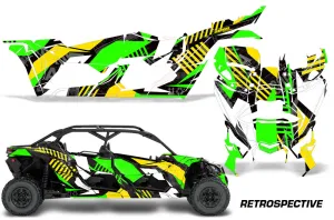 Can Am Maverick X3, X-DS, X-RS 4-Door Full-Coverage Graphics (2017-2020)