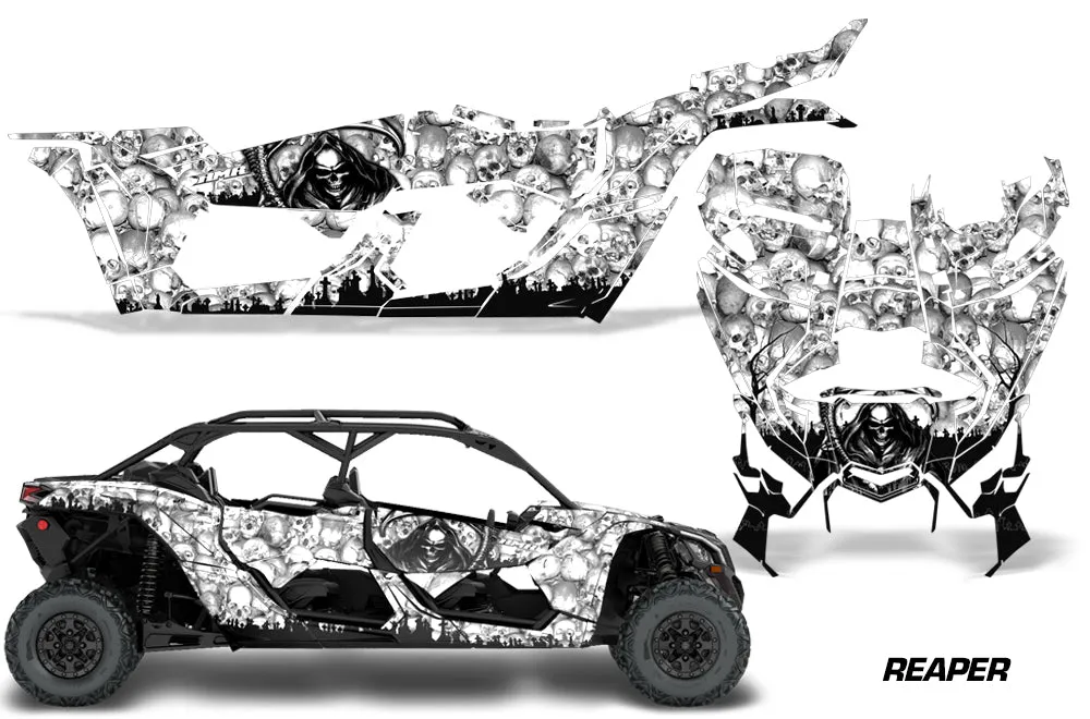 Can Am Maverick X3, X-DS, X-RS 4-Door Full-Coverage Graphics (2017-2020)