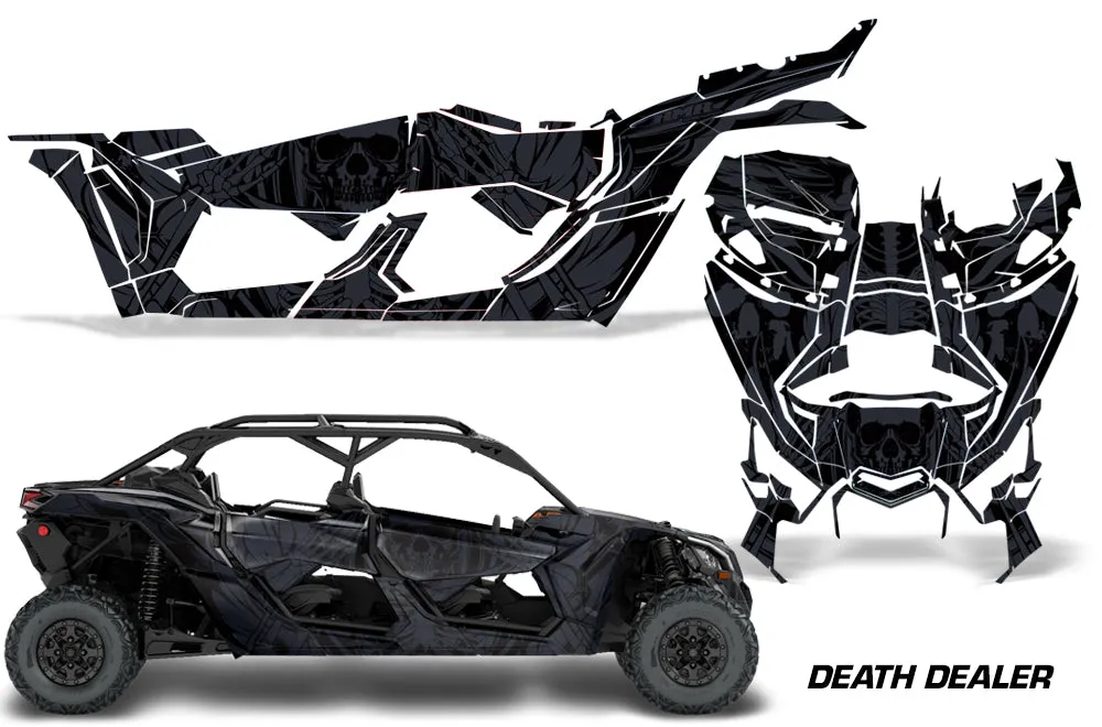 Can Am Maverick X3, X-DS, X-RS 4-Door Full-Coverage Graphics (2017-2020)